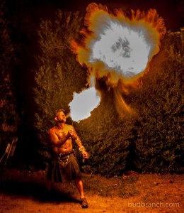 Fire breathing
