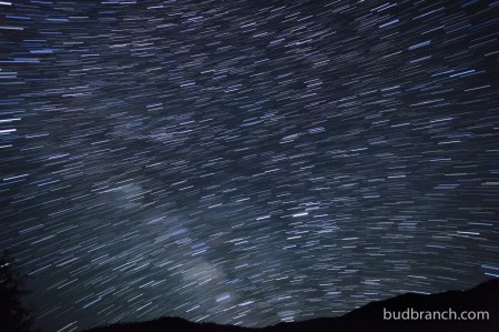 star trails