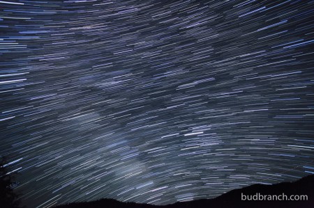 star trails