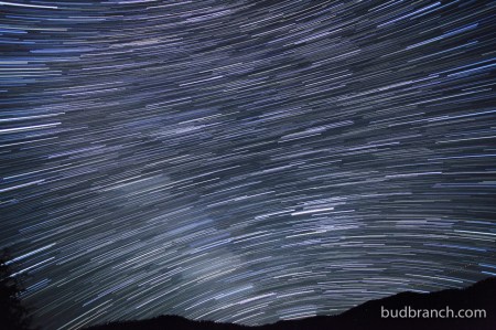 star trails